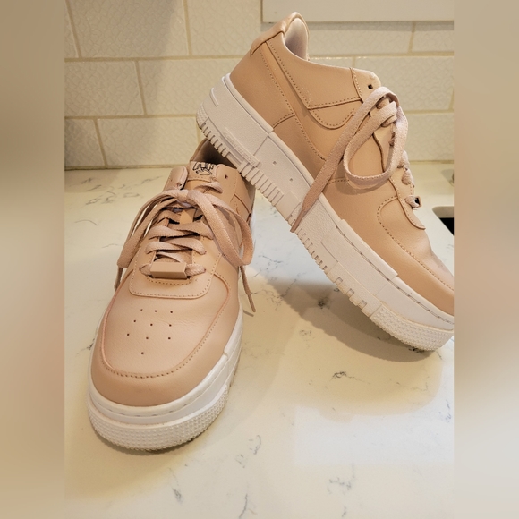 Nike Air Force 1 Pixel Particle Beige CK6649-200 - Picture 2 of 4